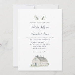 Rama de oliva acuarela pintada + acuarela de grano