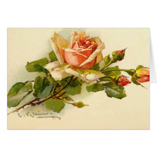 Rama de Rosa (Anverso (Horizontal))