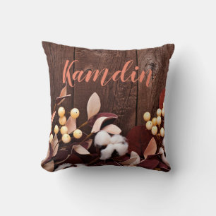 Rama personalizada de algodón de almohada en la zo