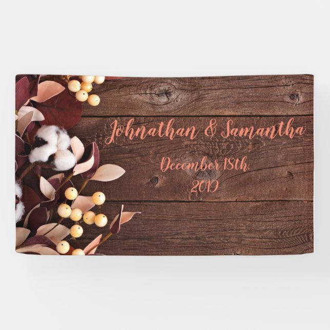 Rama personalizada de algodón de pancarta de 3'x5' (Horizontal)