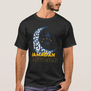 Ramadan Kareem-Ramadan Mubark   Camiseta islámica