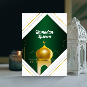 Ramadan Kareem   Tarjeta de felicitación de marco