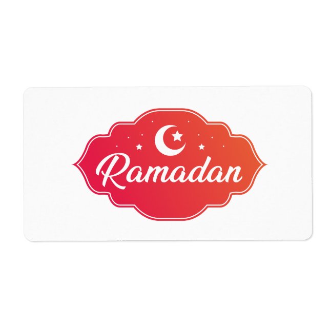 Ramadan Pegatina (Frente)