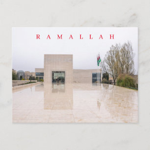Ramallah Arafat Mausoleo vista postal