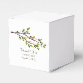Ramas cepilladas Cajas favoritas de bodas