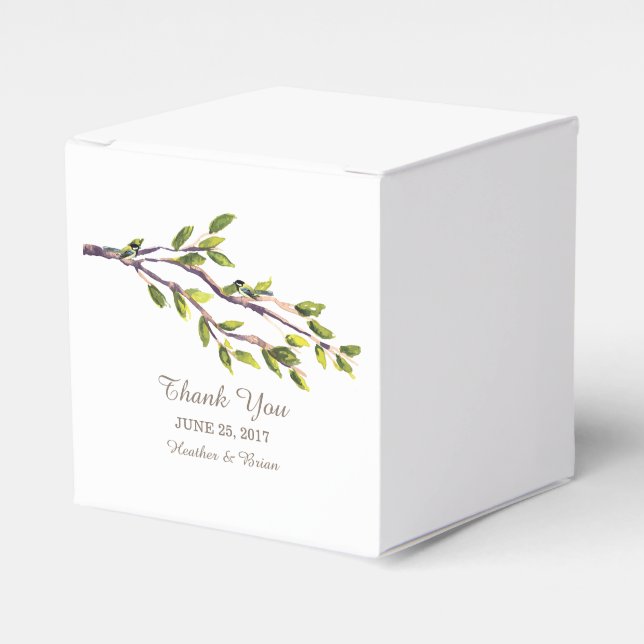 Ramas cepilladas Cajas favoritas de bodas (Costado Anverso)
