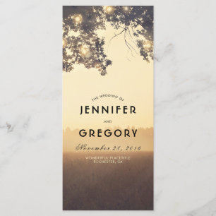 Ramas de árbol Programas de bodas nocturnas de ver