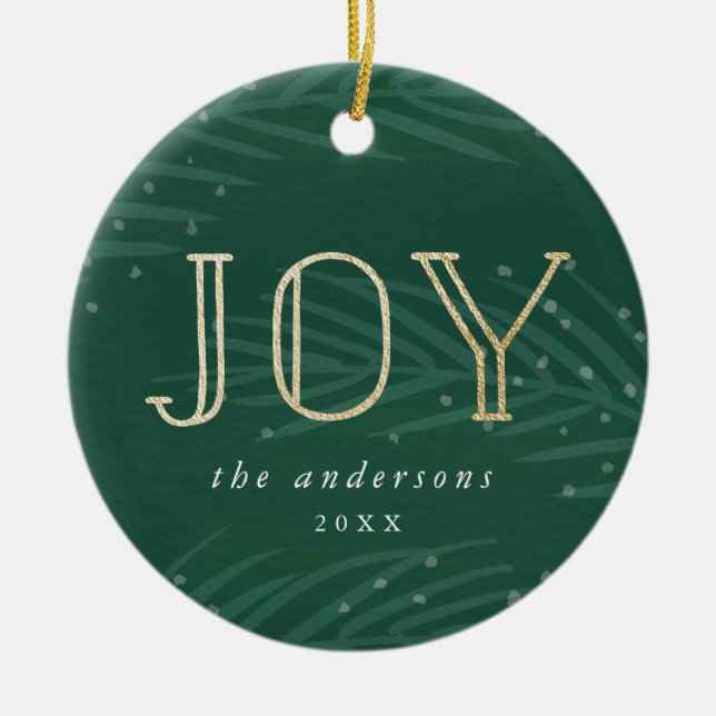 Ramas de invierno | Ornamento fotográfico de vacac (Frente)