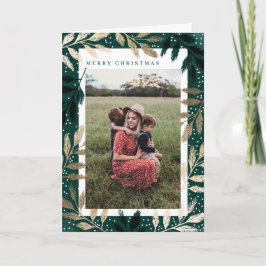 Ramas de Relieve metalizado Feliz Navidad Fotogram