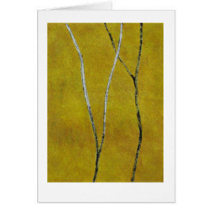 Ramas negras y blancas en la pintura abstracta