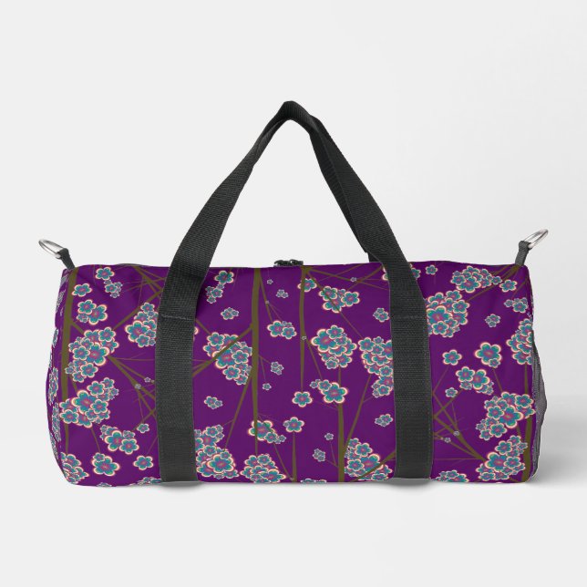 Ramas peculiares Amethyst Pequeña Bolsa Duffel (Anverso)