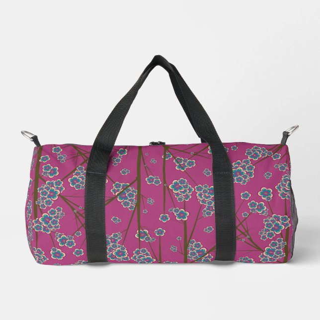 Ramas peculiares Boysenberry Bolsa Duffel Pequeña (Anverso)
