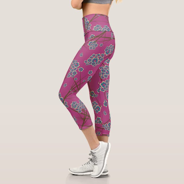 Ramas peculiares Boysenberry Capri Leggings (Izquierda)