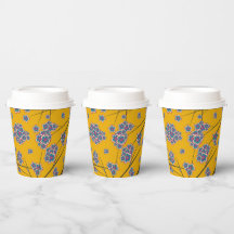 Ramas peculiares de 8 oz. Vasos de Papel
