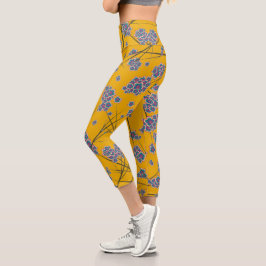Ramas peculiares de alto deseo de Capri Leggings