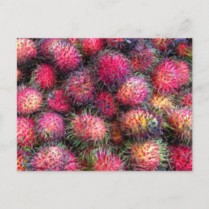 Rambutans postal de foto