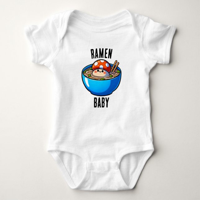 Ramen Baby Jersey Bodysuit (Anverso)