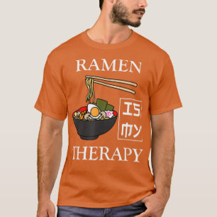 Ramen como la camiseta del tazón de fideos japonés