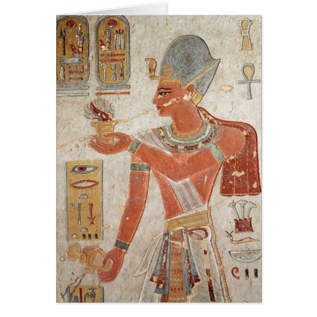 Ramesses III en vestido de batalla (Frente)
