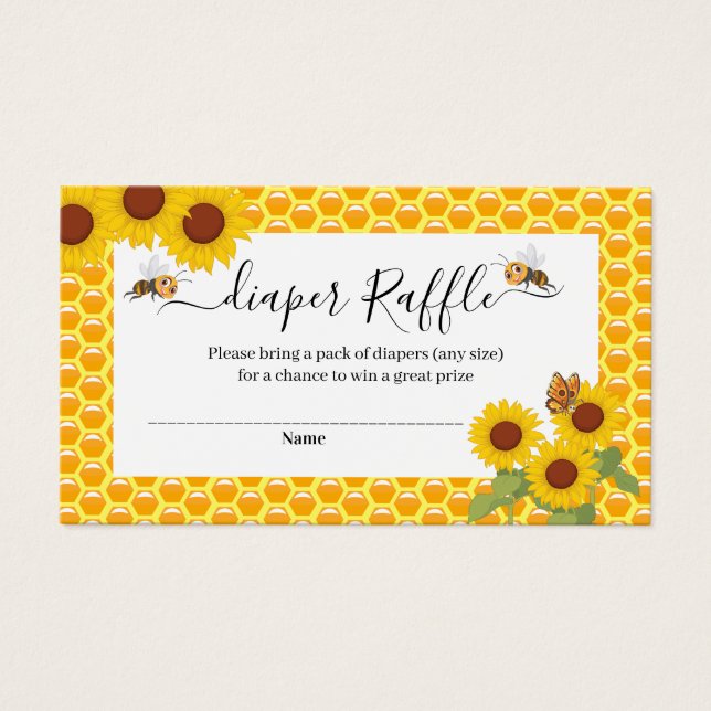 Ramificación de pañales Género revelar tarjeta de  (Frente)