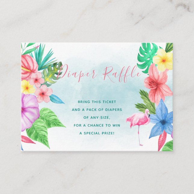 Ramificación de pañales tarjeta de inserción de la (Anverso)