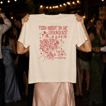 Ramo de Camisetas Personalizadas para Boda y Despe