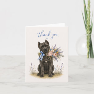 Ramo de flores Cane Corso Agradecimiento