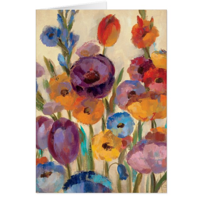 Ramo de flores coloridas (Frente)