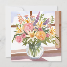 Ramo de flores de primavera | Tarjeta floral bonit