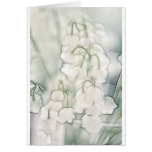 Ramo de la flor del lirio de los valles