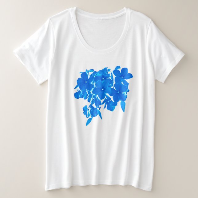 Ramo de Phlox Azul (Anverso del diseño)