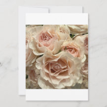Ramo de Rosas Suaves de Color Rosa con Tarjeta de