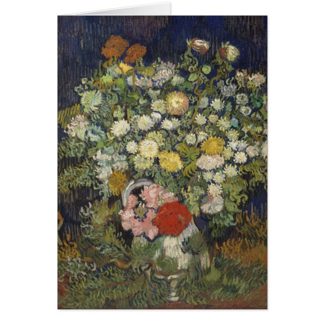 Ramo de Vincent van Gogh el | de flores en un (Frente)