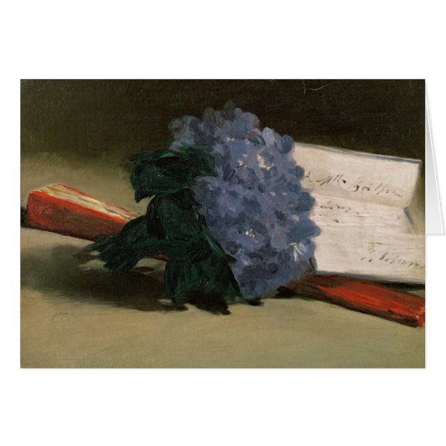 Ramo de violetas, 1872 de Manet el | (Anverso (Horizontal))