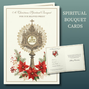 Ramo Espiritual de Navidad Sacerdote Católico 