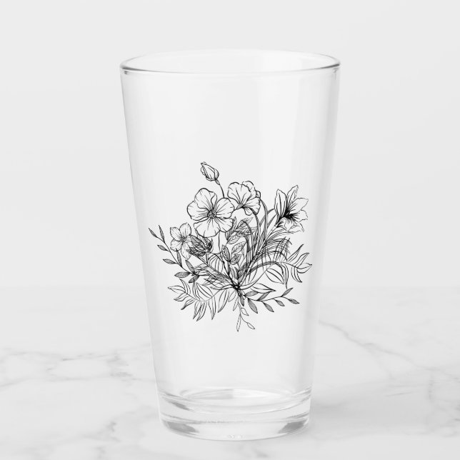Ramo Floral Minimalista  (Anverso)