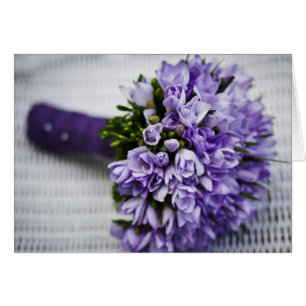 Ramo nupcial del azafrán de la lavanda