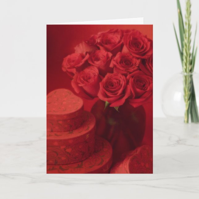 Ramo subió tarjeta del día de San Valentín (Anverso)