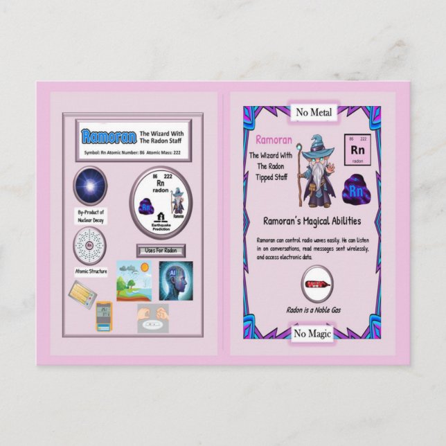 Ramoran - Tarjeta de intercambio de radones (Anverso)