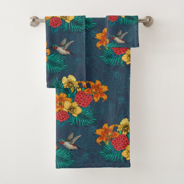 Ramos tropicales y colibríes (In situ)