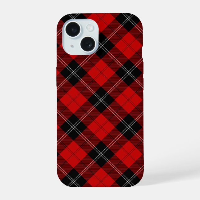 Ramsay tartan red black plon (Reverso )