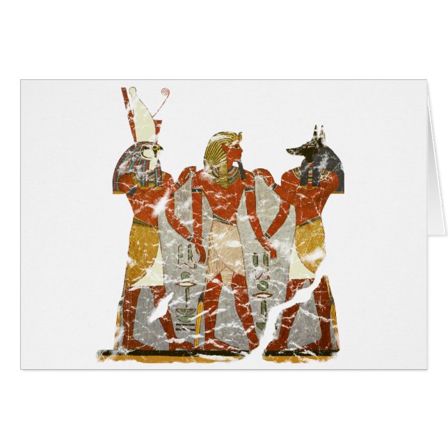 Ramsés, horus, anubus (Anverso (Horizontal))