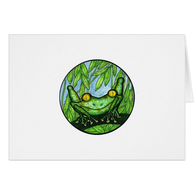 Rana arbórea (Anverso (Horizontal))