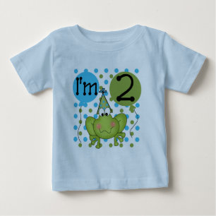Rana azul camisetas de cumpleaños y regalos