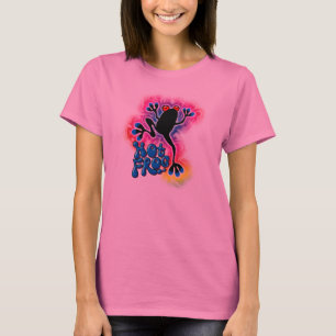 Rana caliente Surf Psicodélico Tye camisa