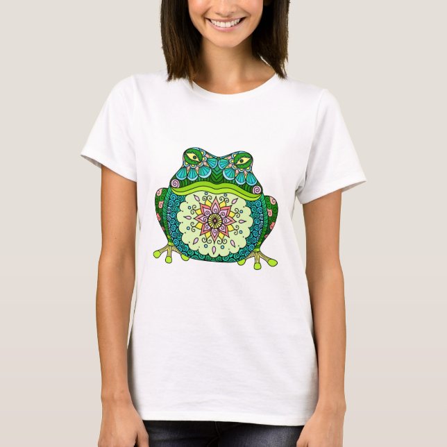 Rana corta con camisa de Mandala (Anverso)