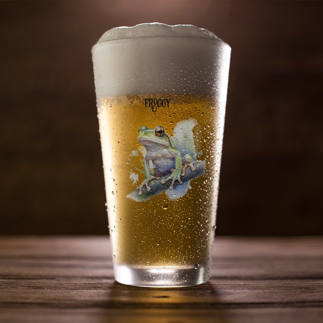 Rana de árbol de acuarela, personalizado (Subido por el creador)