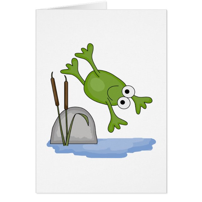 rana de buceo tonta (Frente)