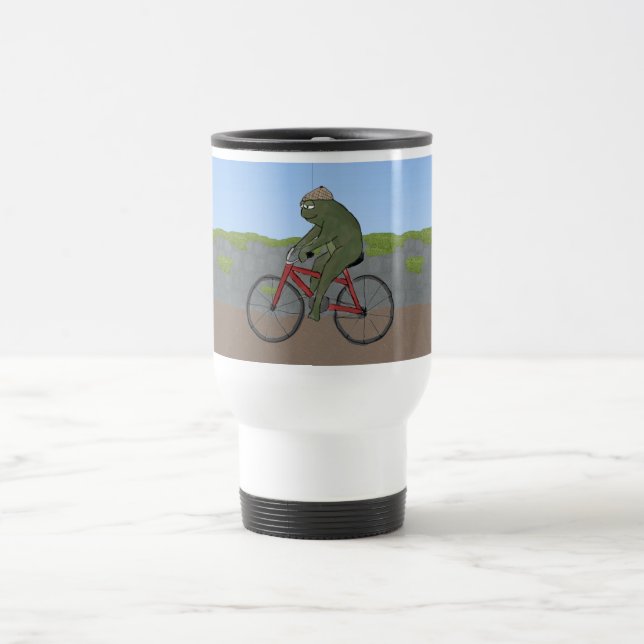 Rana de caballero en una taza de bicicleta (Centro)