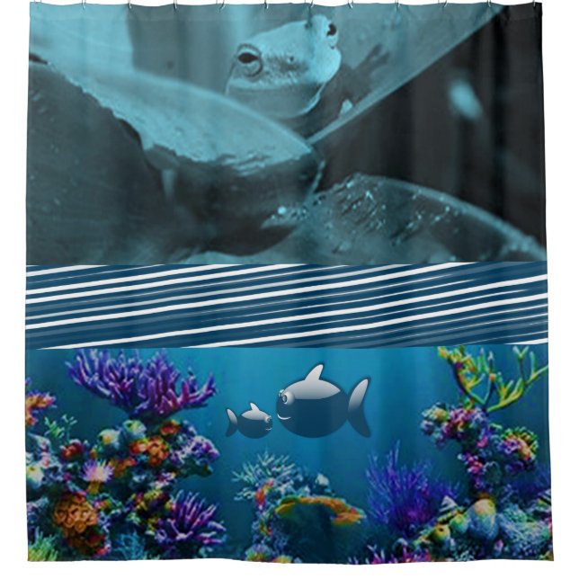 Rana de cortina de ducha (Anverso)